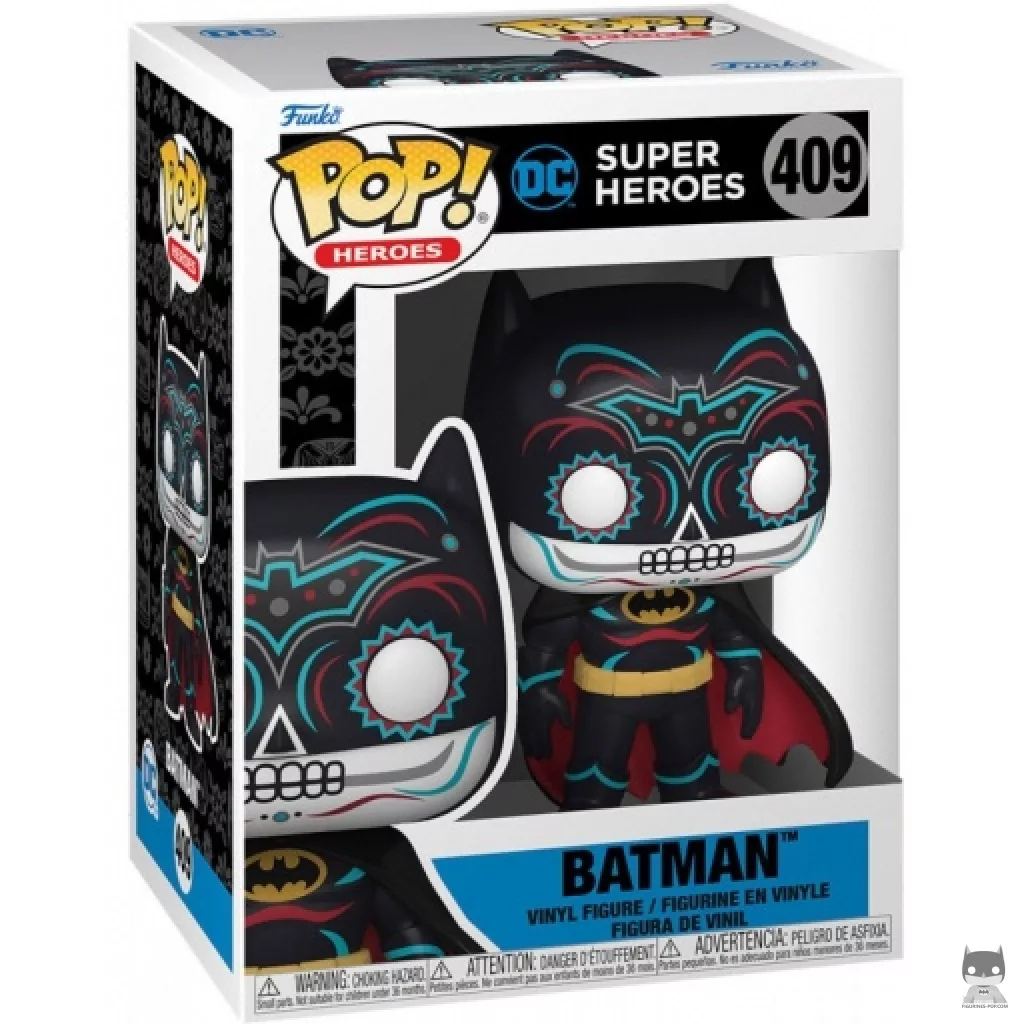 Figura Funko Pop! Batman (Día de los DC) en su caja