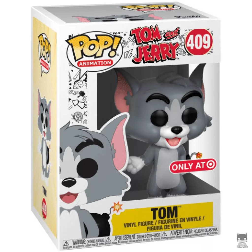 Figura Funko Pop! Tom con Bomb en su caja