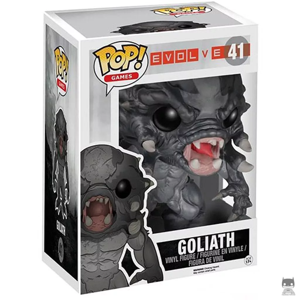 Figura Funko Pop! Goliath (Supersized) en su caja