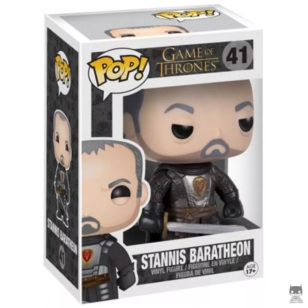 Figura Funko Pop! Stannis Baratheon en su caja