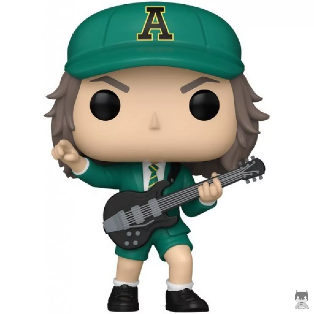 Figura Funko Pop! Angus Young (Traje verde) (AC/DC)