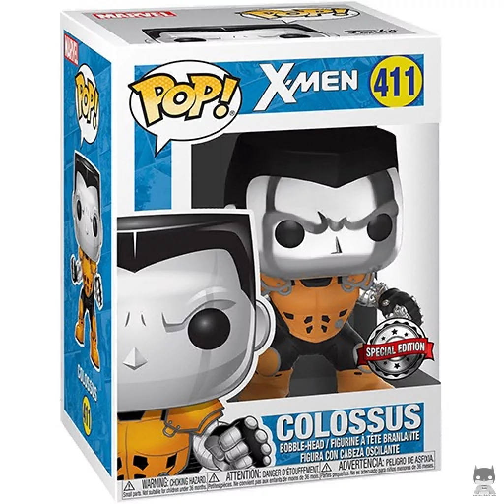 Figura Funko Pop! Coloso (Cromado) en su caja