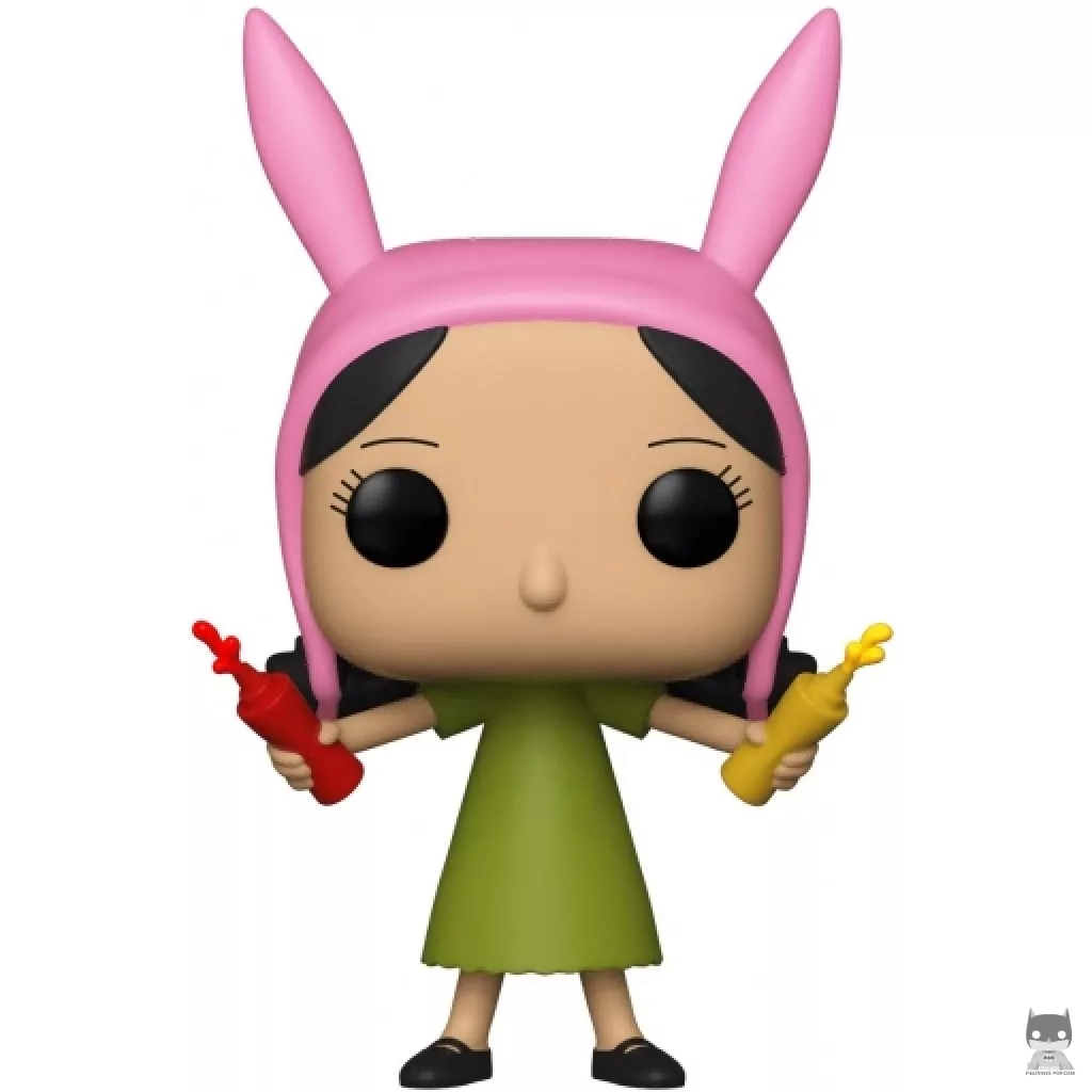 Figura Funko Pop! Louise Belcher con kétchup y mostaza (Bob's Burgers)