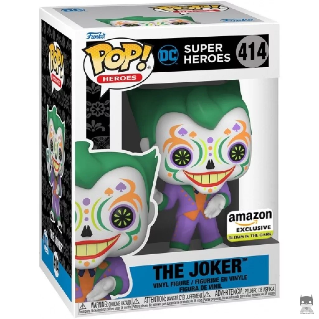 Figura Funko Pop! Joker (Día de los DC) en su caja