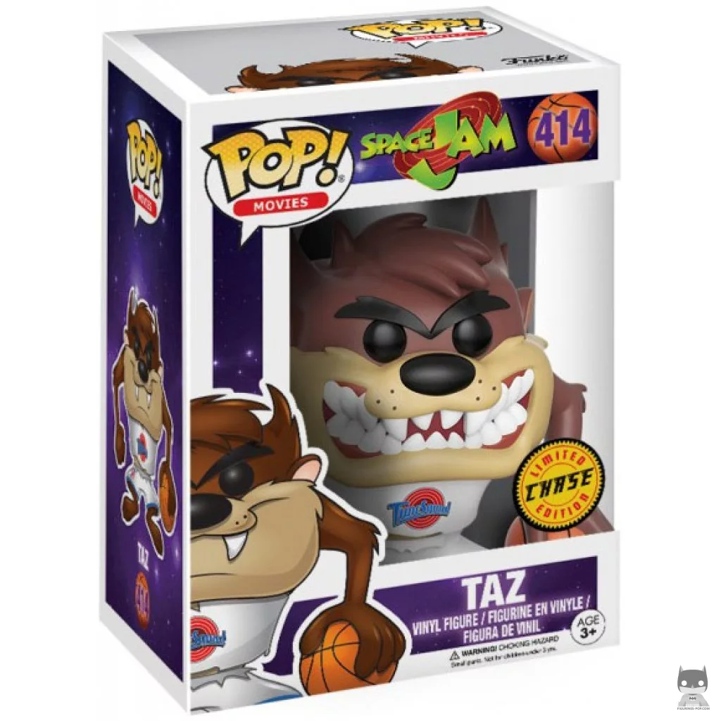 Figura Funko Pop! Taz (Chase) en su caja