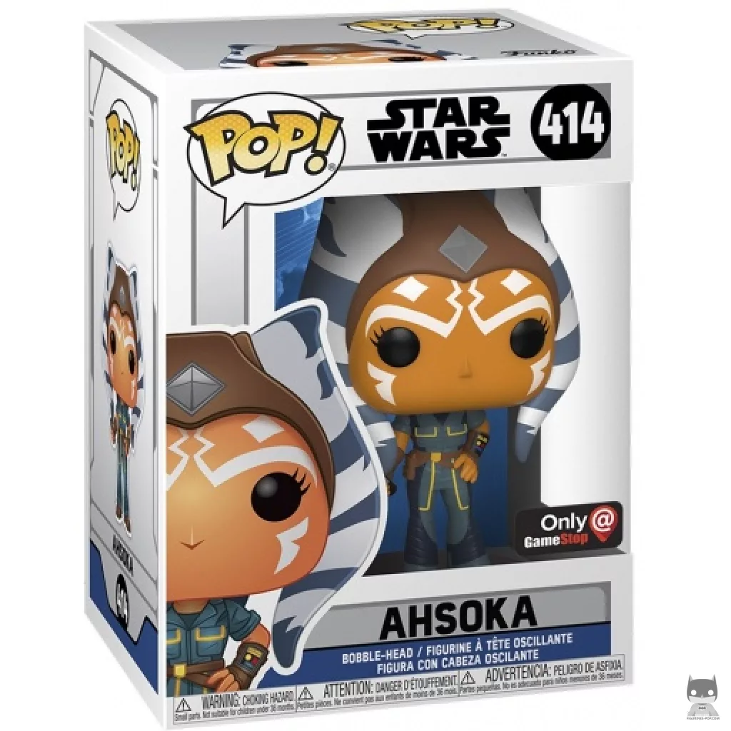 Figura Funko Pop! Ahsoka en su caja