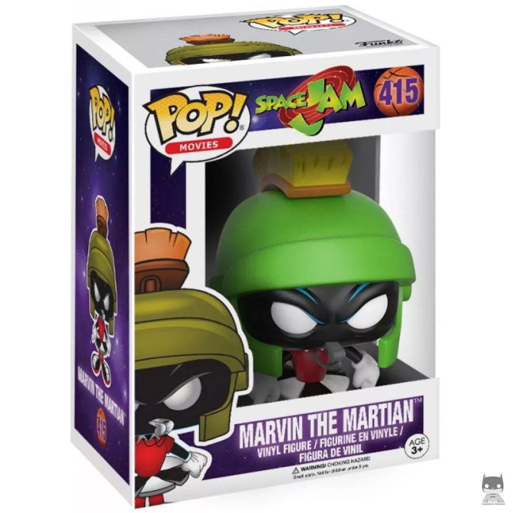 Figura Funko Pop! Marvin el Marciano en su caja