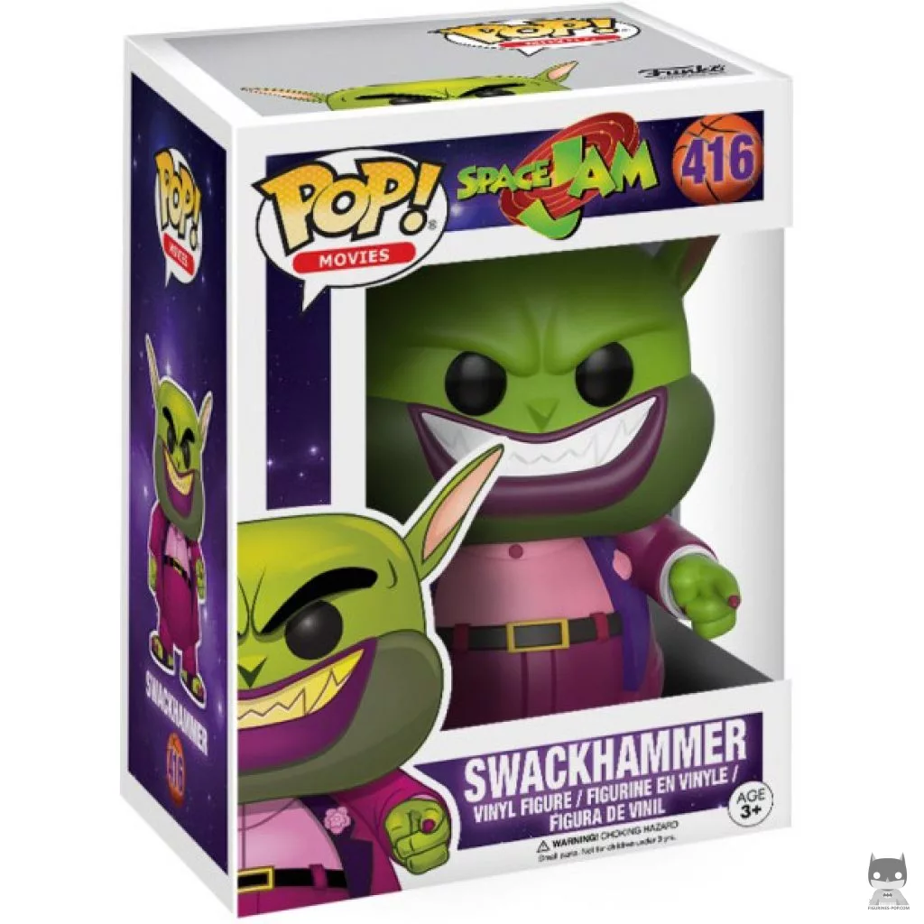 Figura Funko Pop! Swackhammer en su caja
