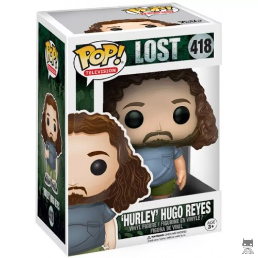 Figura Funko Pop! Hurley en su caja