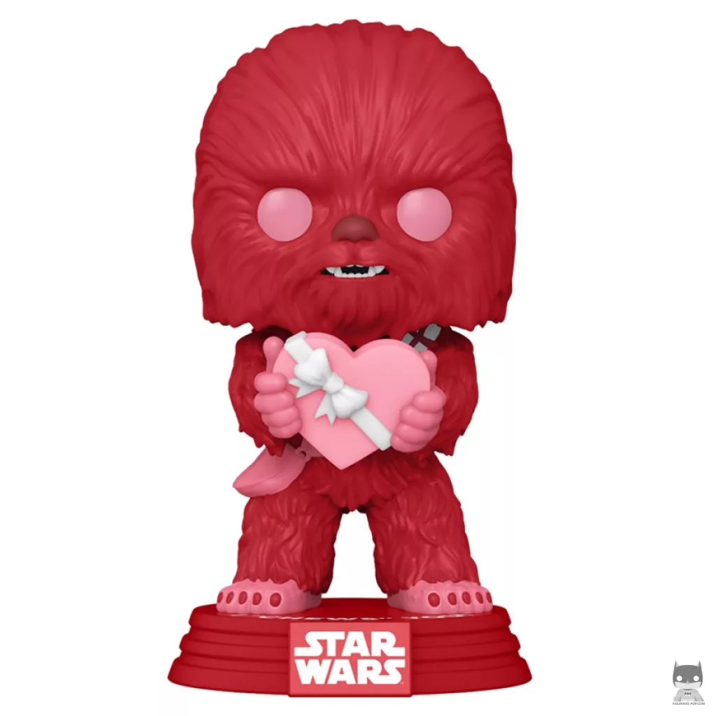 Figura Funko Pop! Chewbacca (Rosa) (Star Wars (San Valentín))