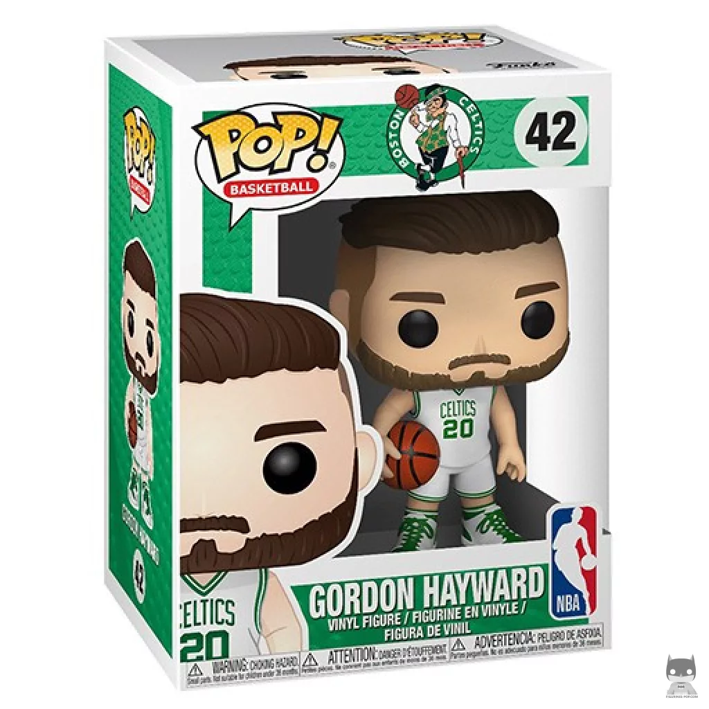 Figura Funko Pop! Gordon Hayward en su caja