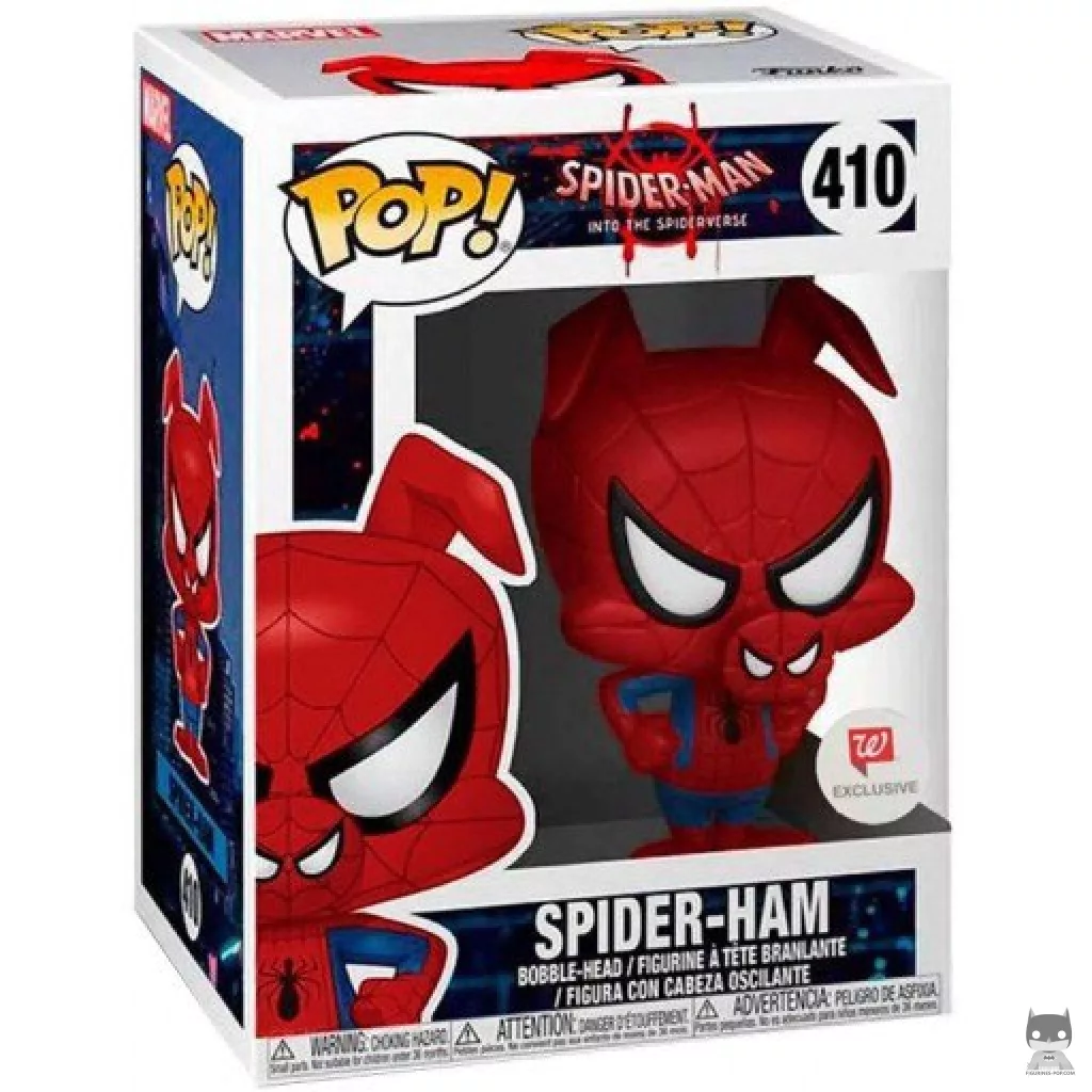 Figura Funko Pop! Spider-Cerdo en su caja
