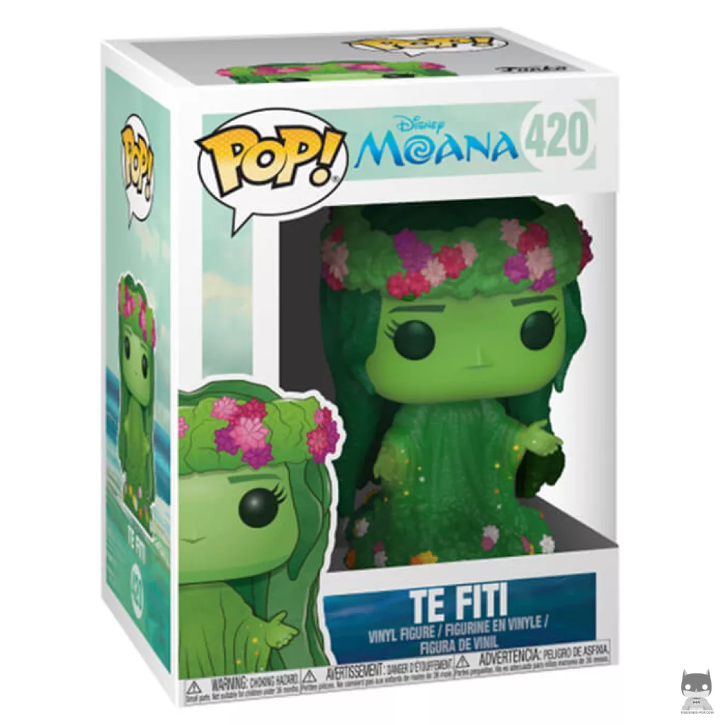 Figura Funko Pop! Te Fiti en su caja