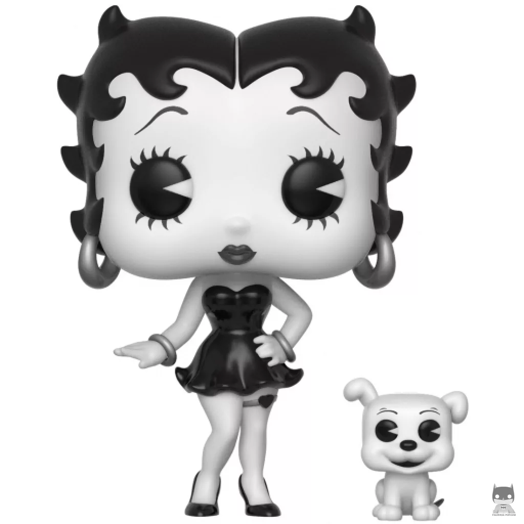 Figura Funko Pop! Betty Boop & Pudgy (Blanco y negro) (Betty Boop)