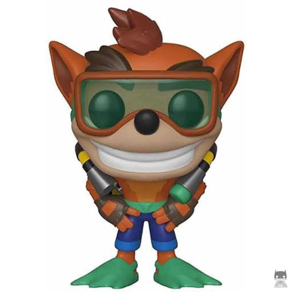 Figura Funko Pop! Crash Bandicoot con equipo de buceo (Crash Bandicoot)