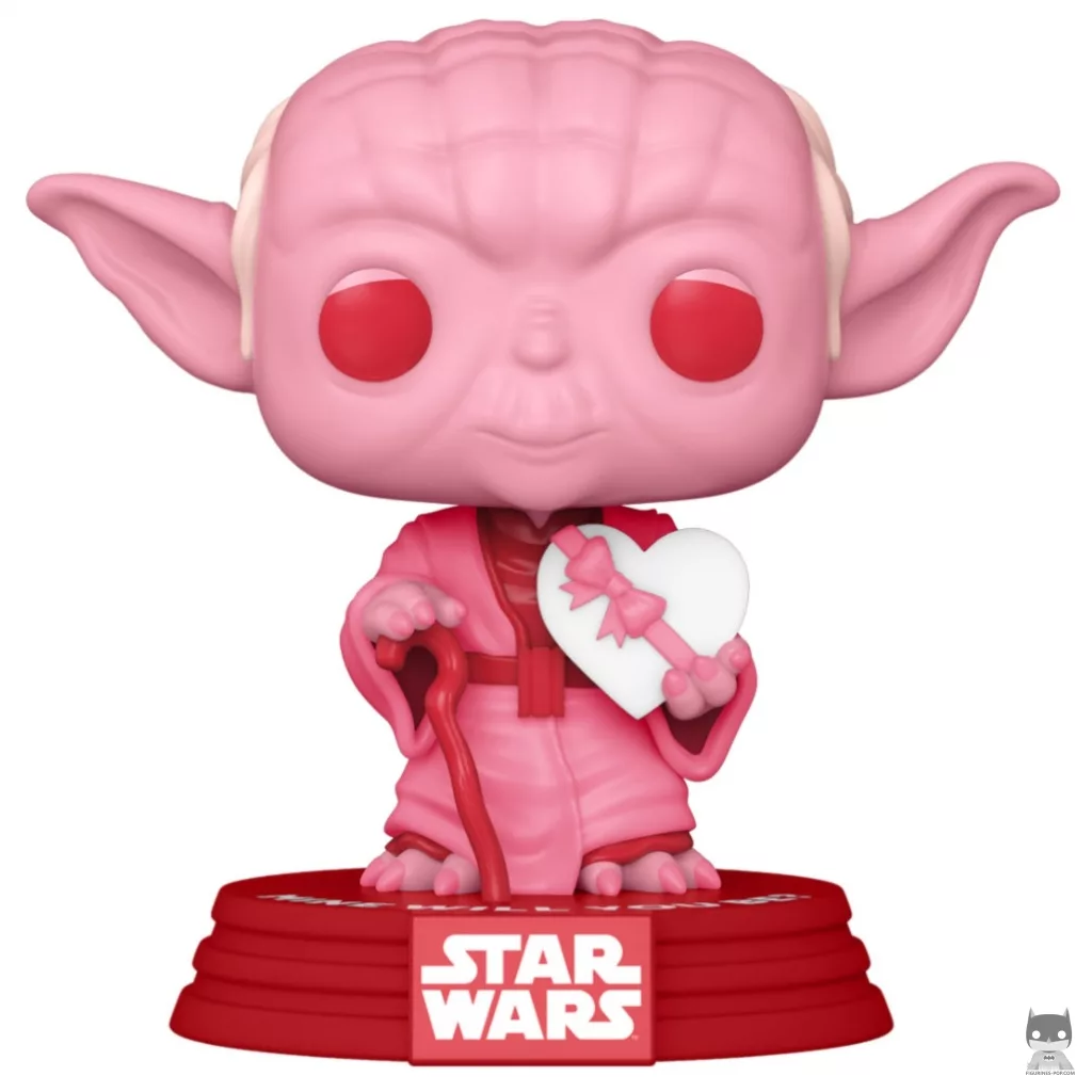 Figura Funko Pop! Yoda (Rosa) (Star Wars (San Valentín))