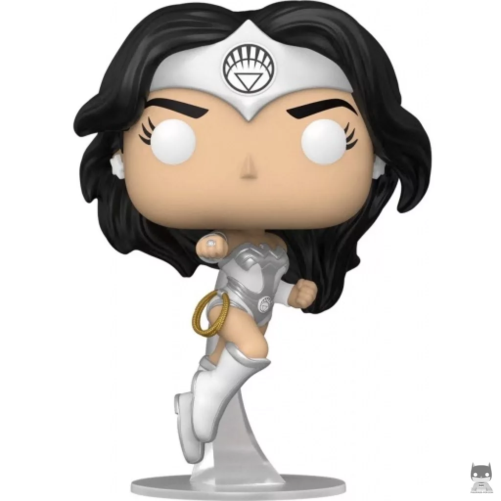 Figura Funko Pop! Wonder Woman Linterna Blanca (80.º aniversario de Wonder Woman)
