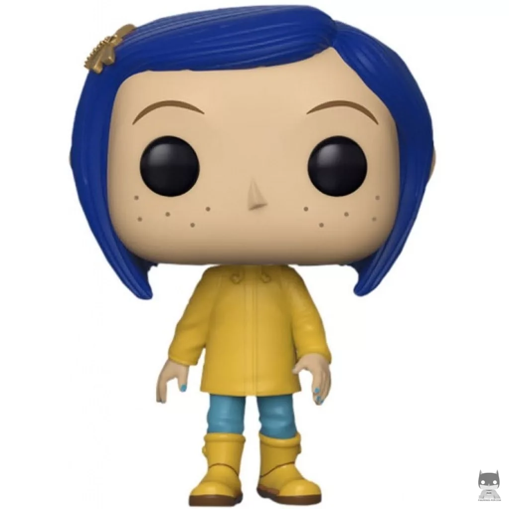 Figura Funko Pop! Coraline con chubasquero (Los mundos de Coraline)