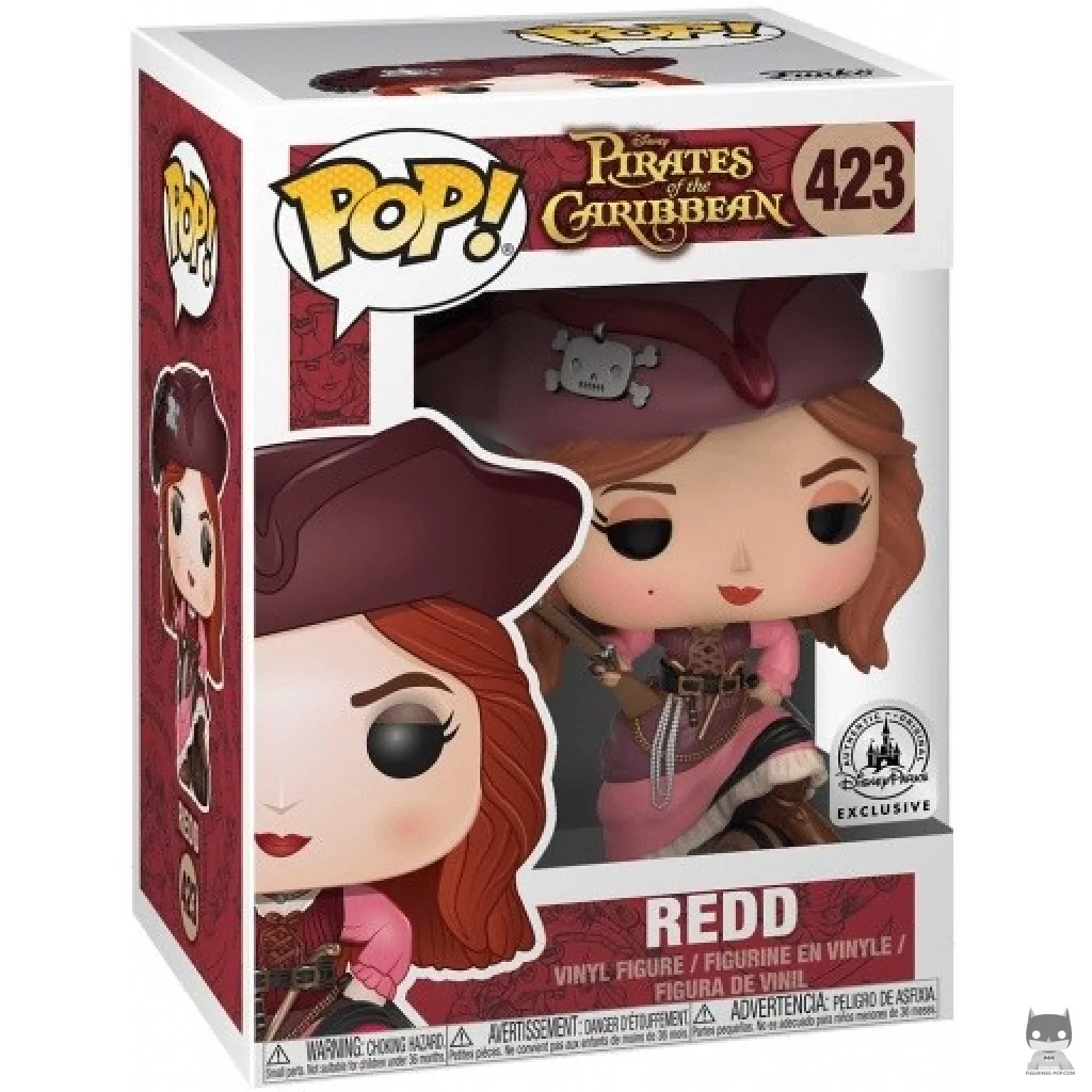 Figura Funko Pop! Redd en su caja