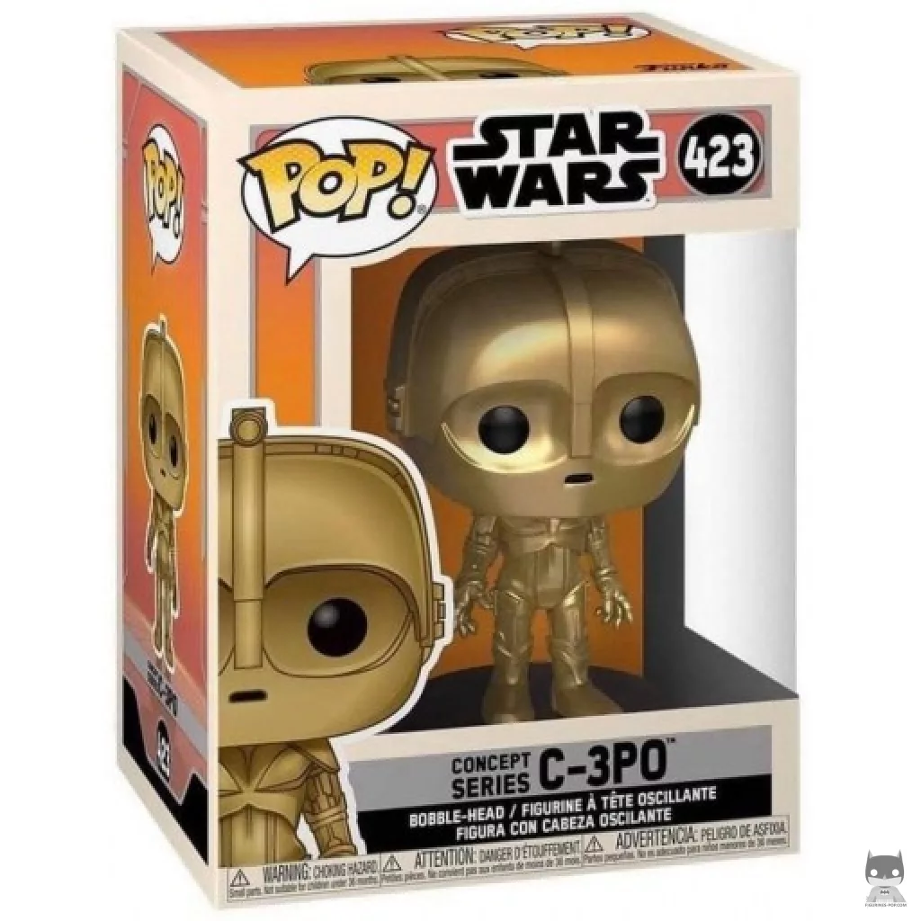 Figura Funko Pop! C-3PO en su caja