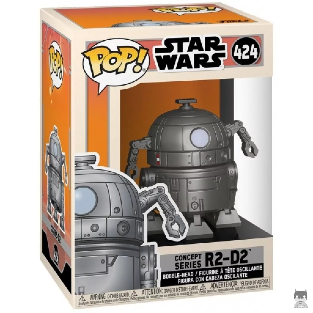 Figura Funko Pop! R2-D2 en su caja