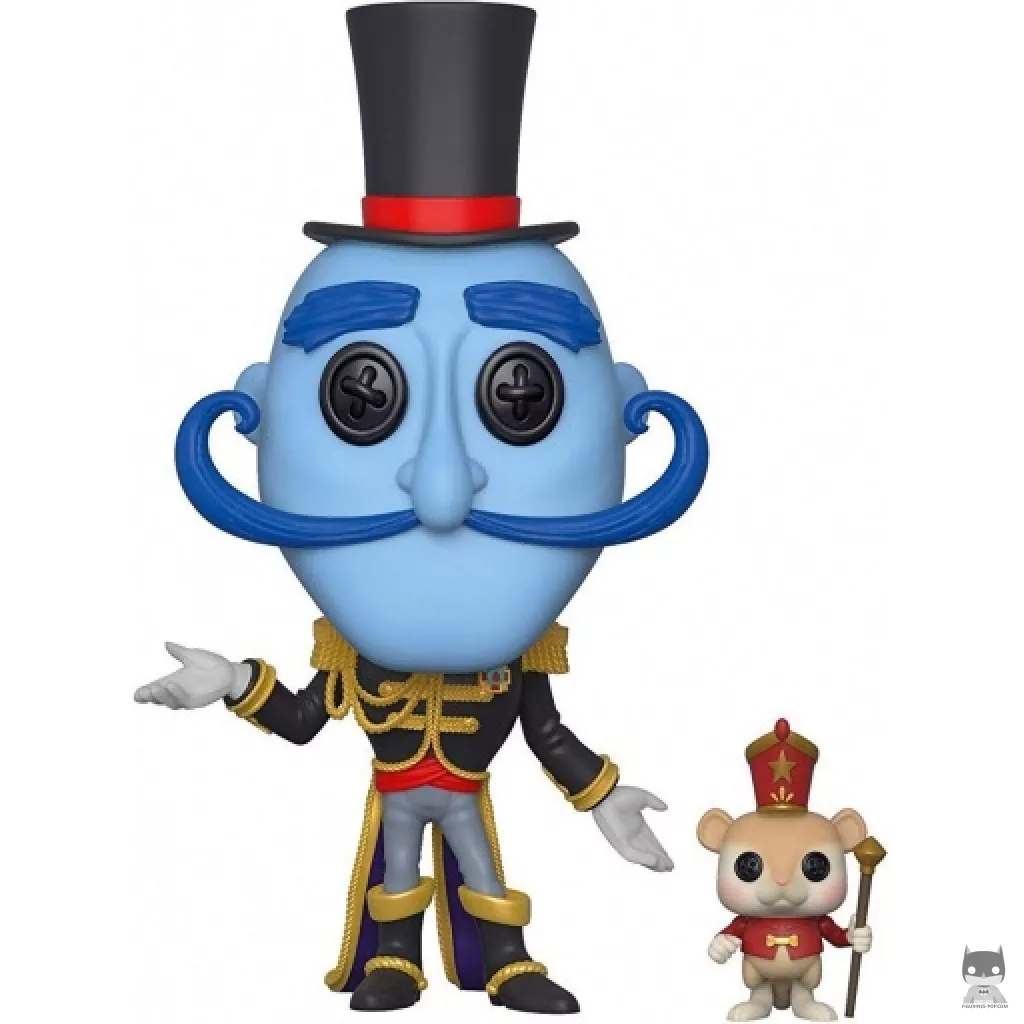 Figura Funko Pop! Mr. Bobinsky con ratón (Los mundos de Coraline)
