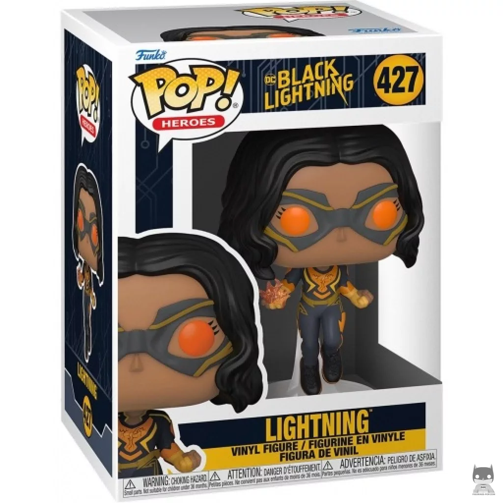Figura Funko Pop! Lightning en su caja