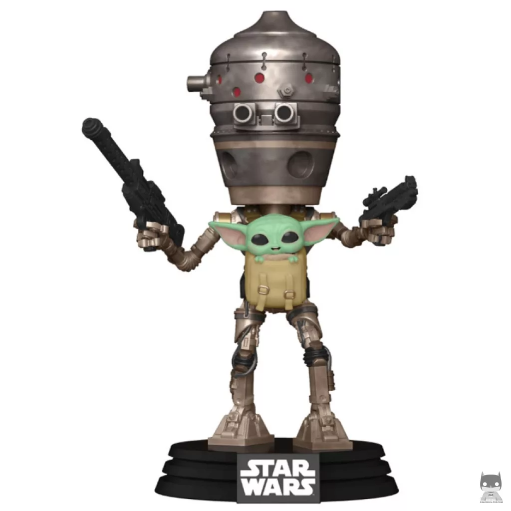 Figura Funko Pop! IG-11 con El Niño (The Mandalorian (Star Wars))
