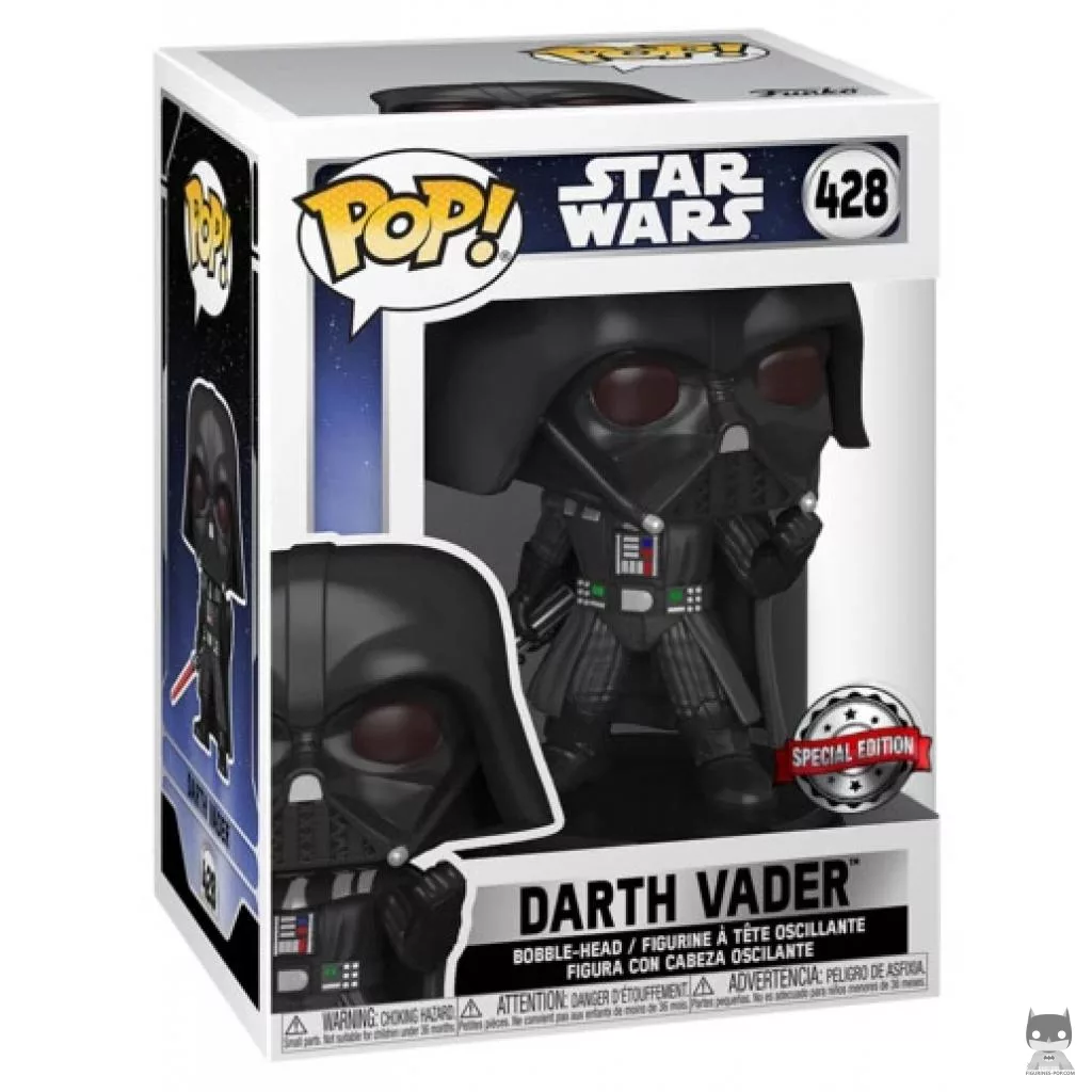 Figura Funko Pop! Darth Vader en su caja