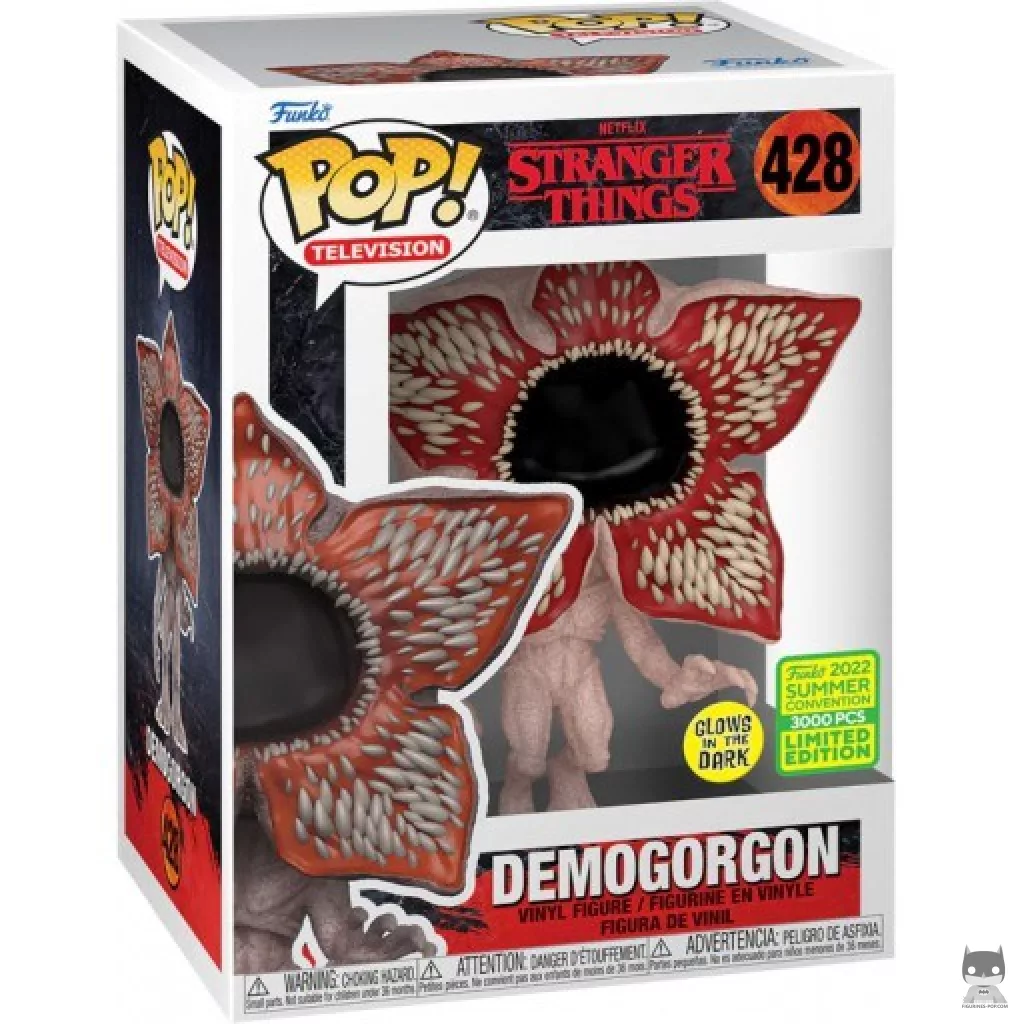Figura Funko Pop! Demogorgon (Brilla en la oscuridad) en su caja