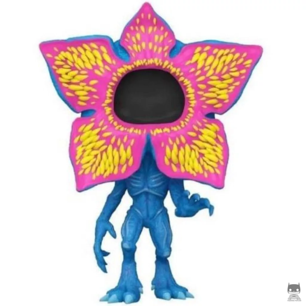 Figura Funko Pop! Demogorgon con la cara abierta (Luz negra) (Stranger Things)