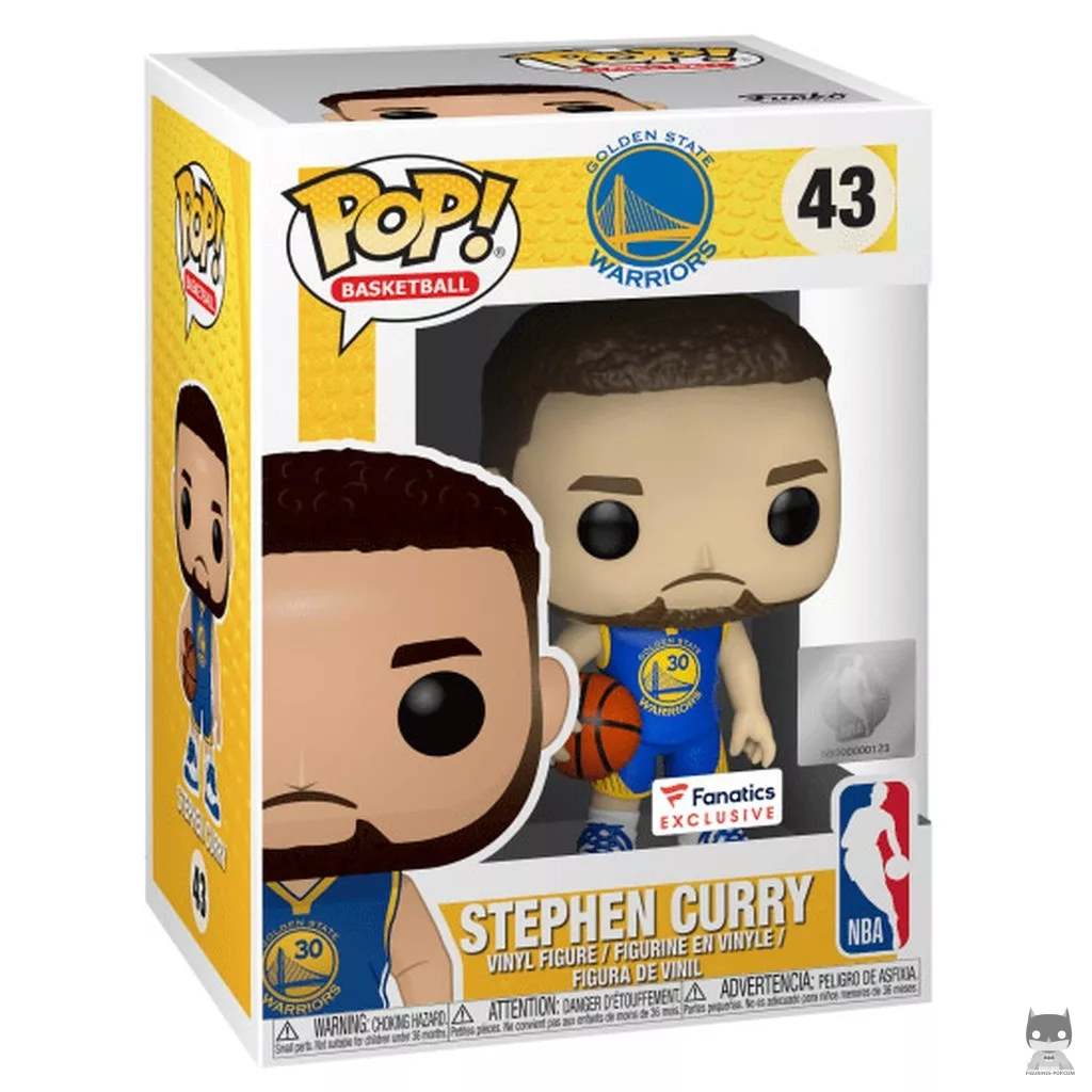 Figura Funko Pop! Stephen Curry en su caja
