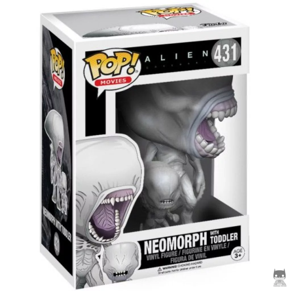 Figura Funko Pop! Neomorfo con cría en su caja
