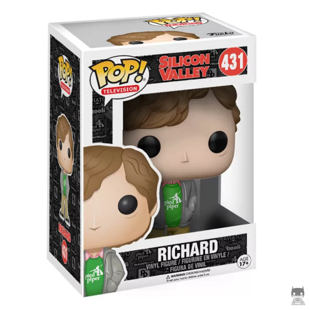 Figura Funko Pop! Richard Hendriks en su caja