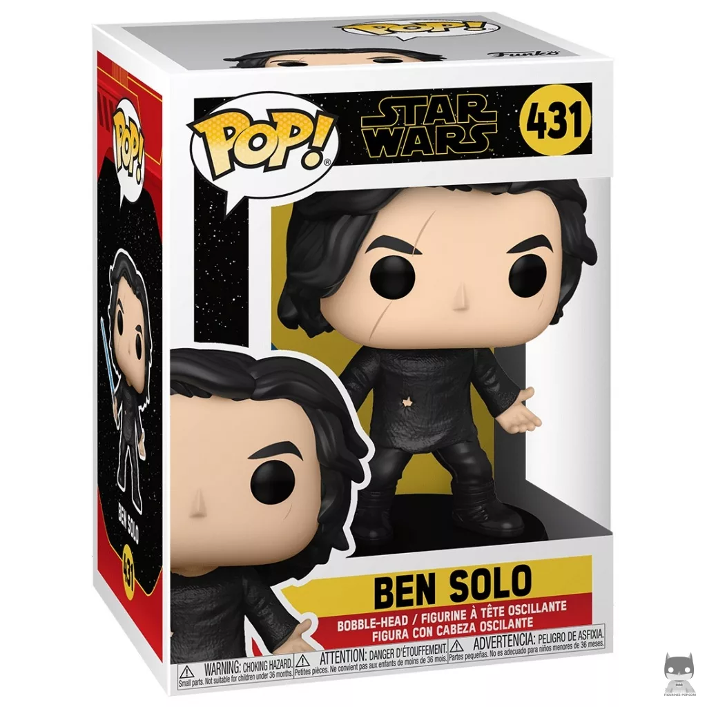 Figura Funko Pop! Ben Solo en su caja