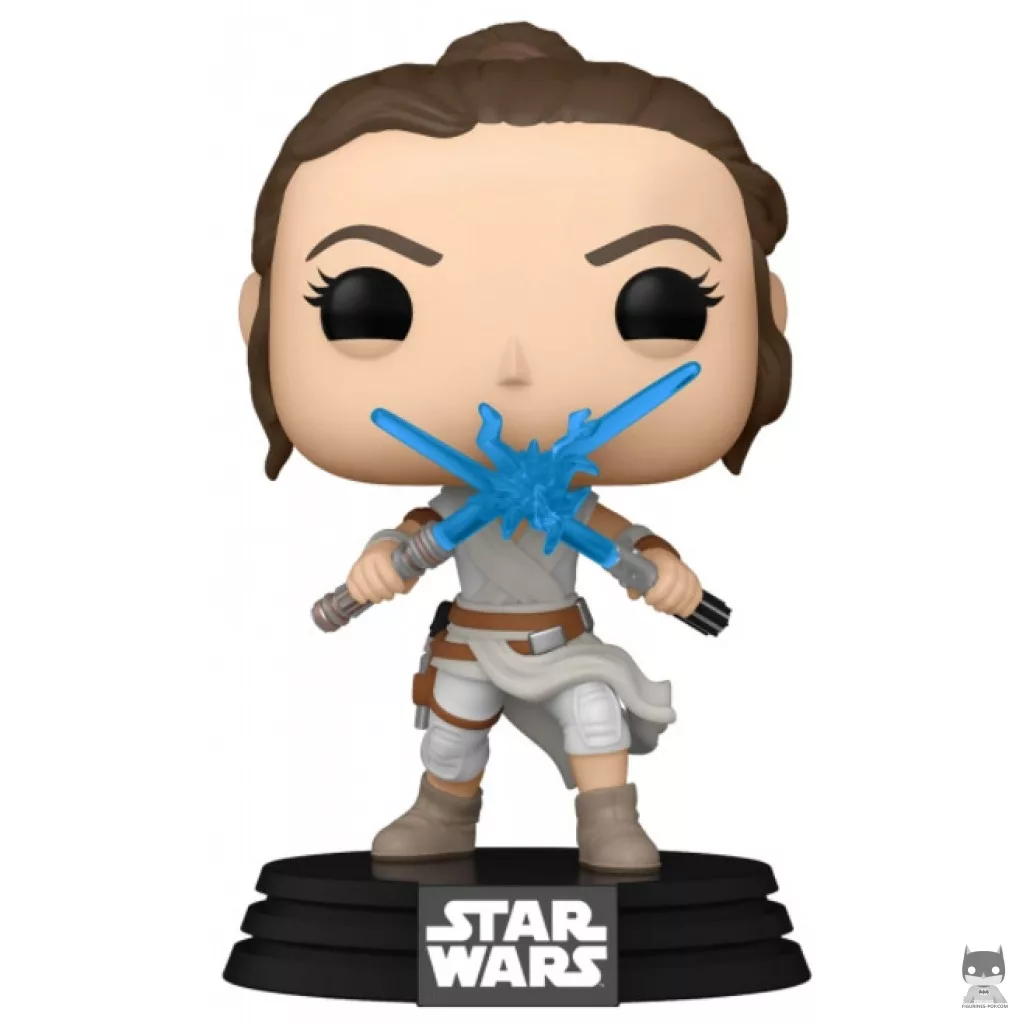 Figura Funko Pop! Rey con dos sables de luz (Star Wars: Episodio IX, El ascenso de Skywalker)