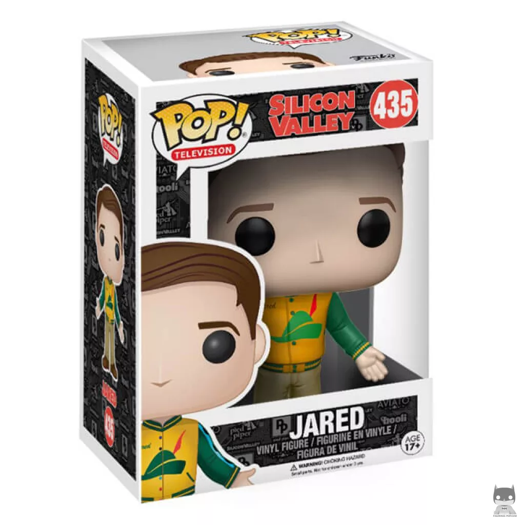 Figura Funko Pop! Jared Dunn en su caja