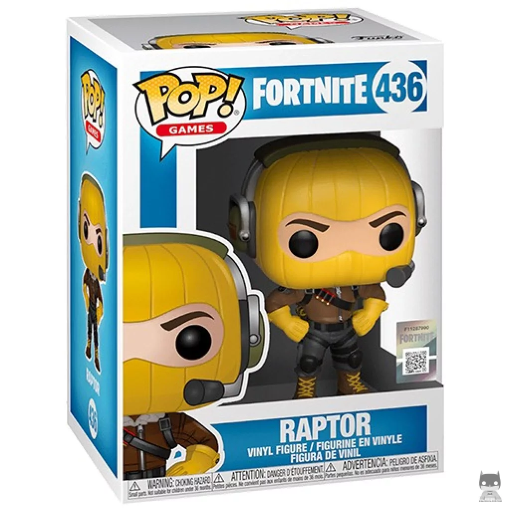 Figura Funko Pop! Raptor en su caja
