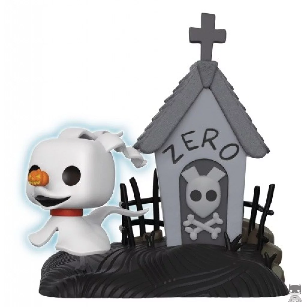 Figura Funko Pop! Zero en su caseta (Chase) (Pesadilla antes de Navidad)