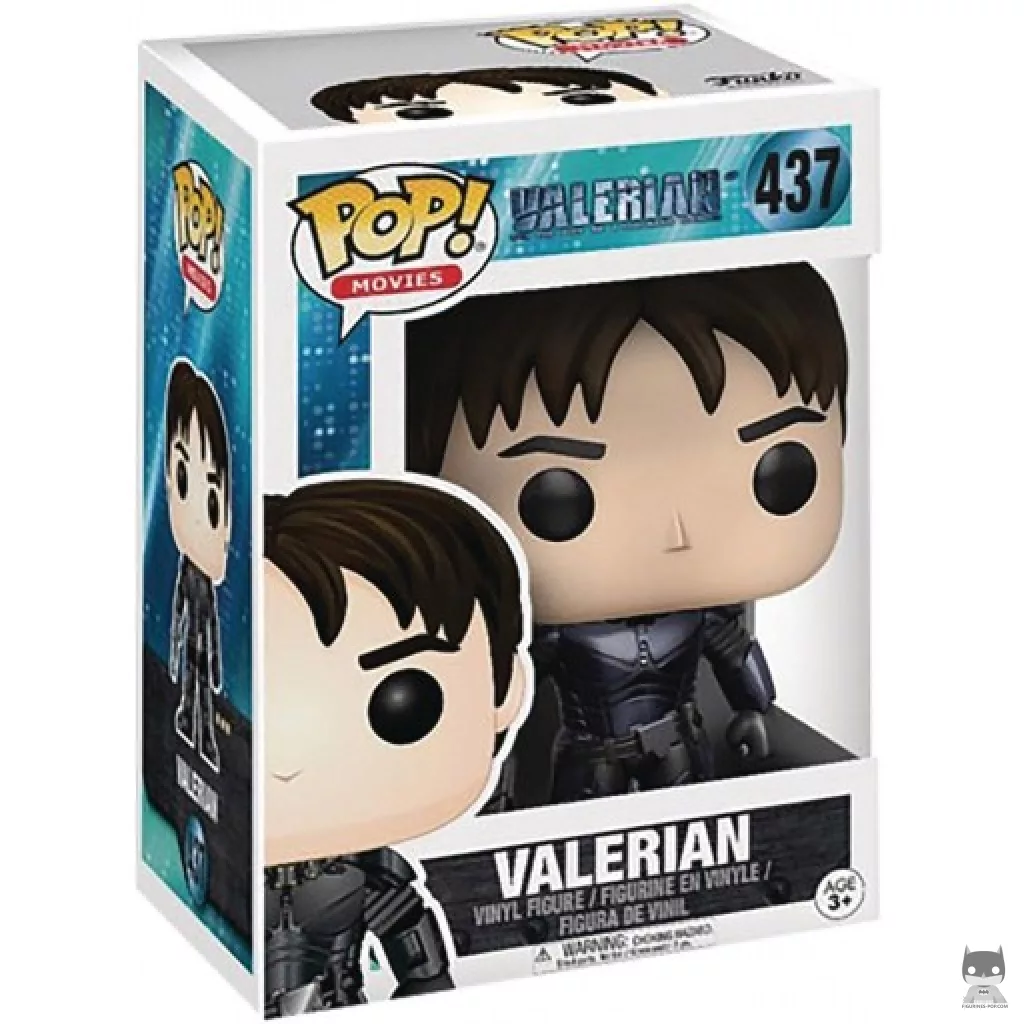Figura Funko Pop! Valerian en su caja