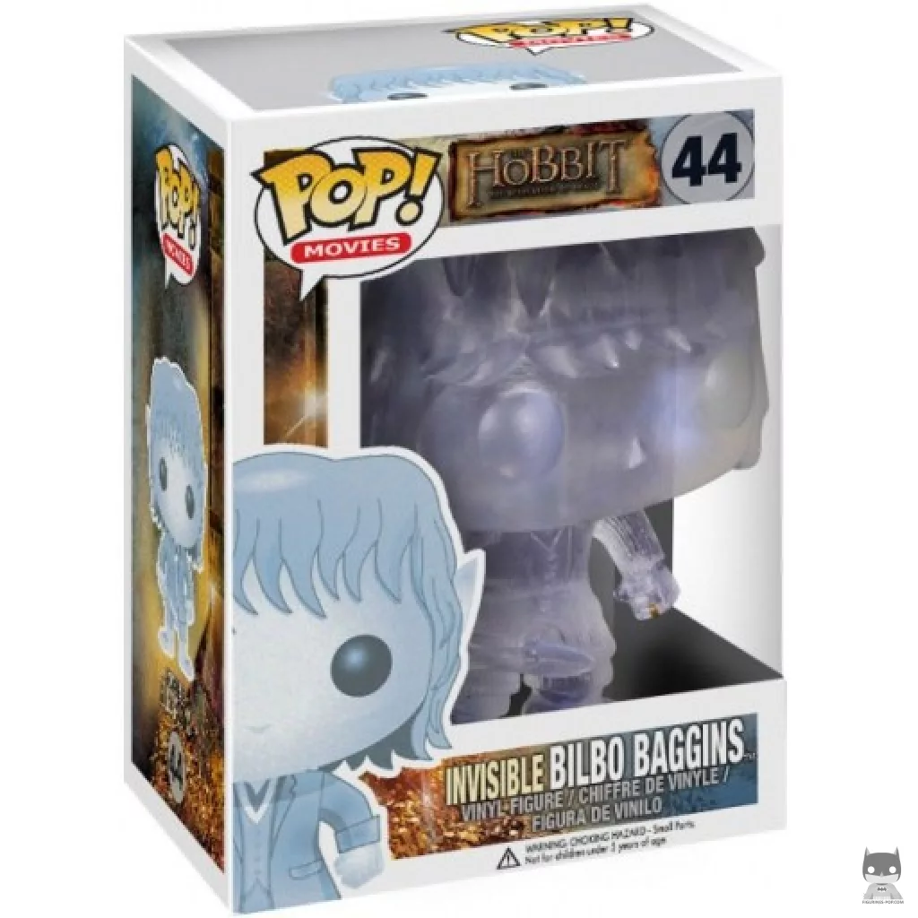 Figura Funko Pop! Bilbo Bolsón (Translúcido) en su caja