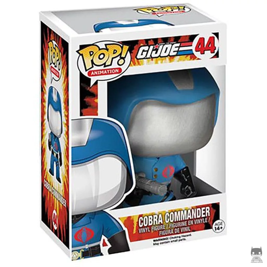 Figura Funko Pop! Cobra Commander en su caja