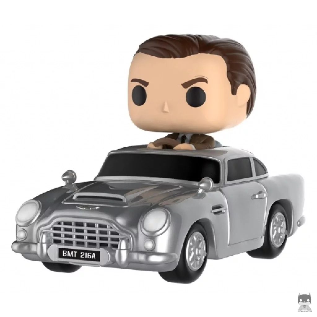 Figura Funko Pop! James Bond con el Aston Martin DB5 (James Bond 007)