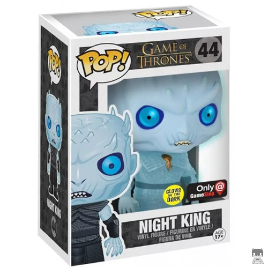 Figura Funko Pop! Rey de la Noche (Brilla en la oscuridad) en su caja