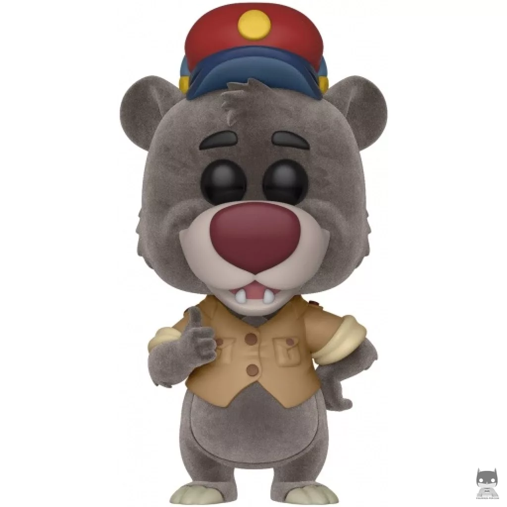 Figura Funko Pop! Baloo Bear (Flocado) (Aventureros del aire)