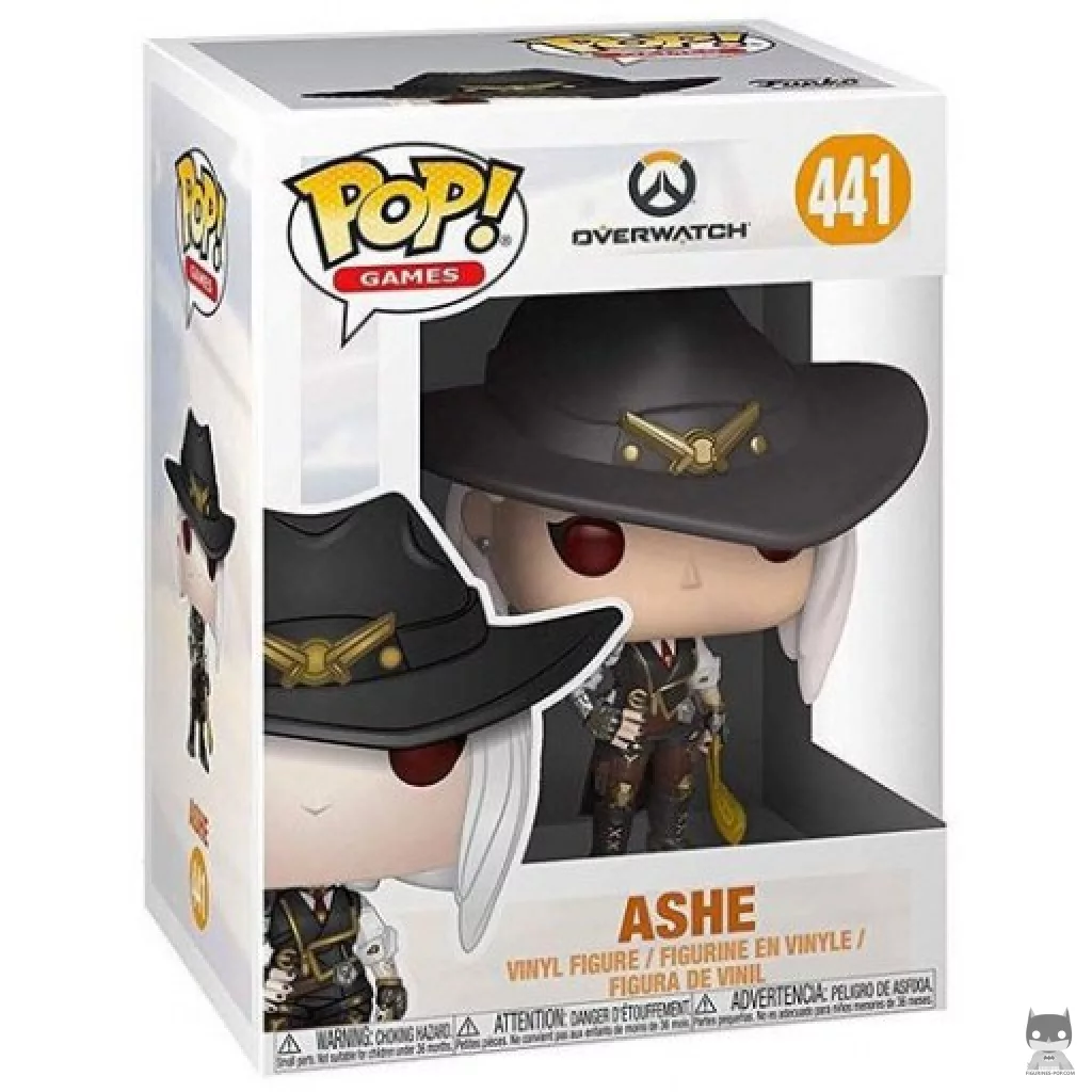 Figura Funko Pop! Ashe en su caja