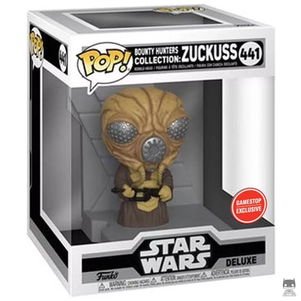 Figura Funko Pop! Zuckuss en su caja