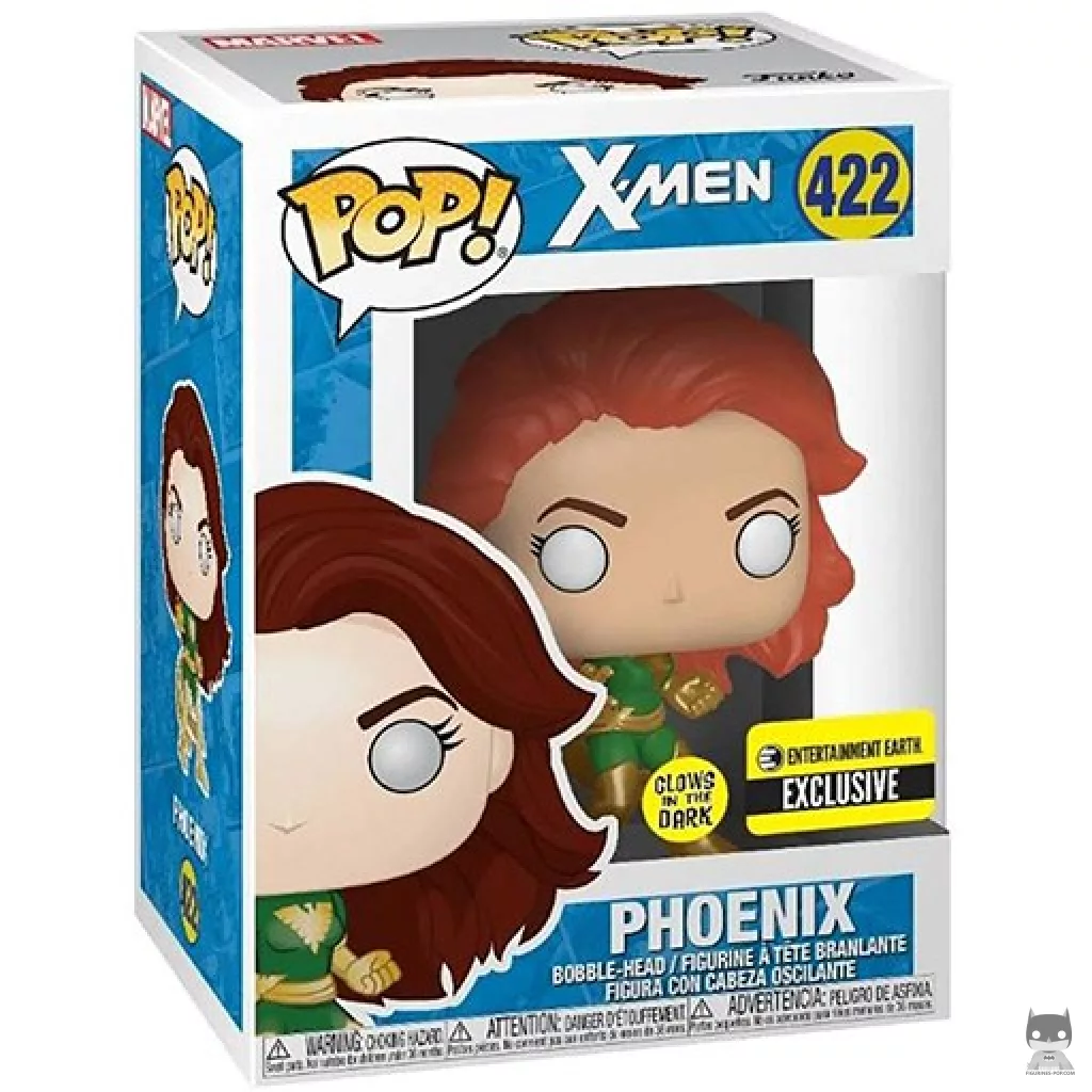 Figura Funko Pop! Fénix (Verde) en su caja