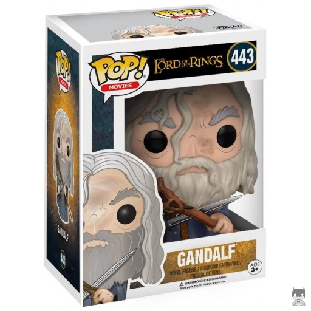 Figura Funko Pop! Gandalf en su caja
