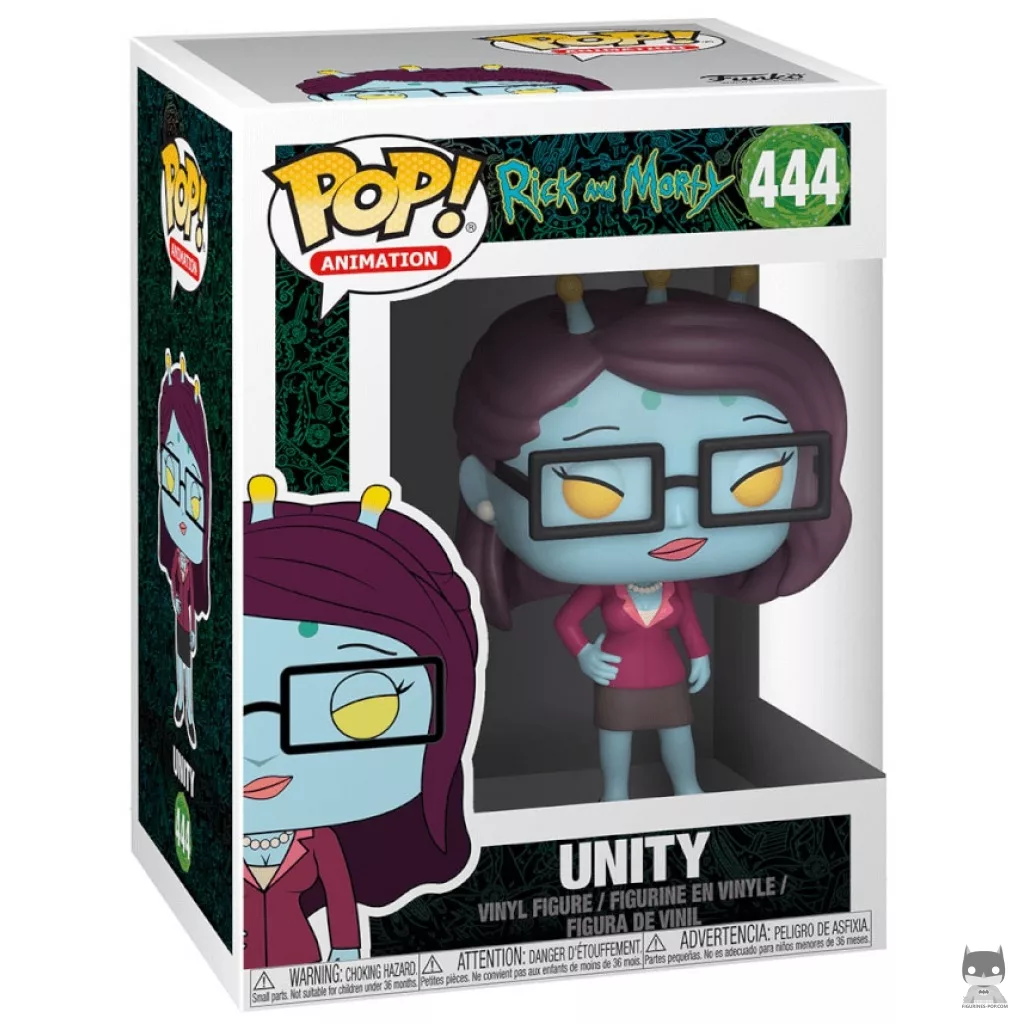 Figura Funko Pop! Unity en su caja